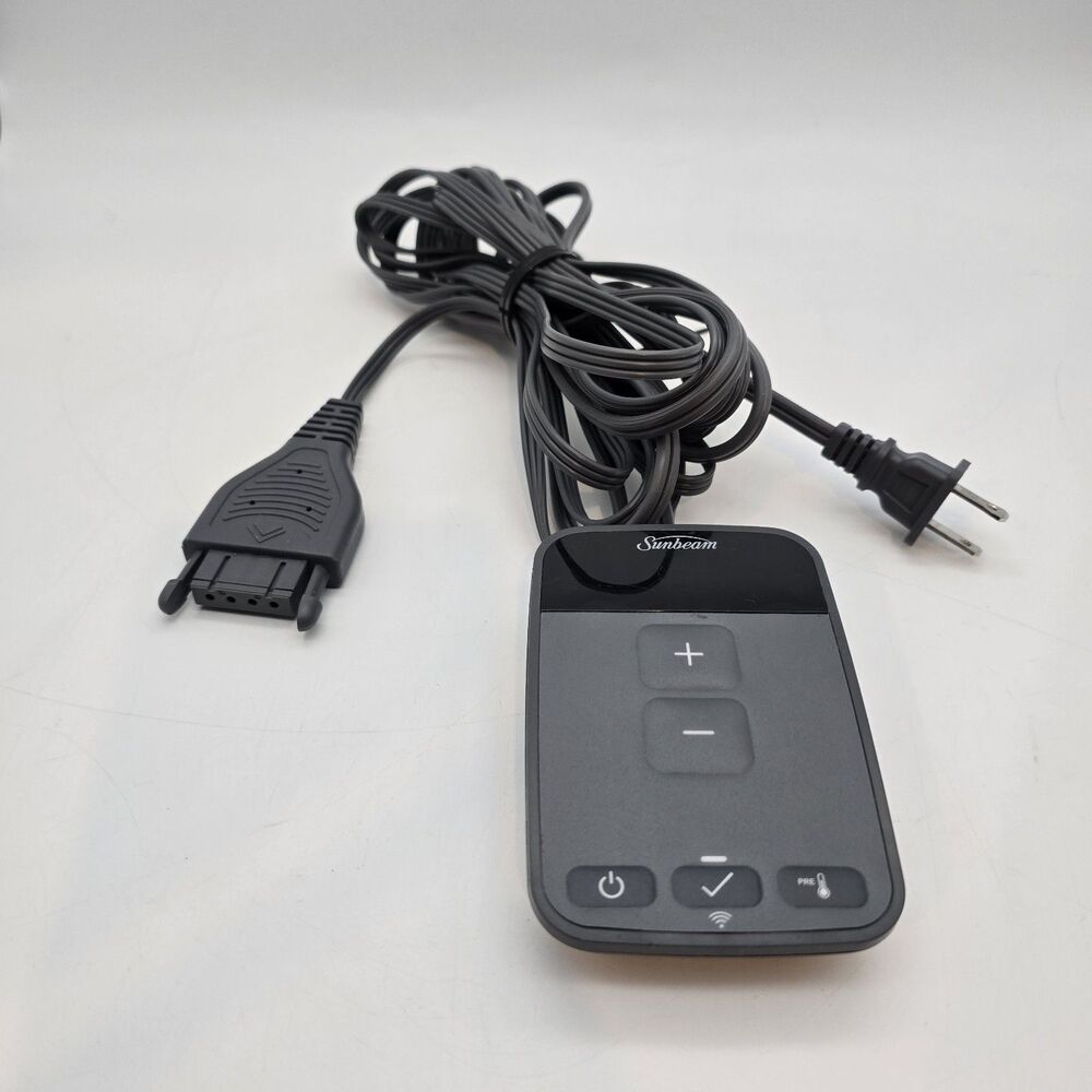 Sunbeam Model BCNTD-TF Electronic Blanket Power Cord Adapter WiFi Bluetooth